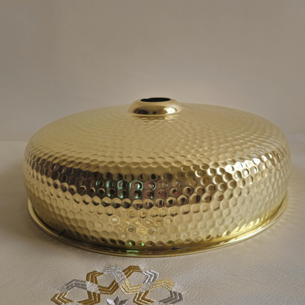 Hammered Brass Vessel Sink