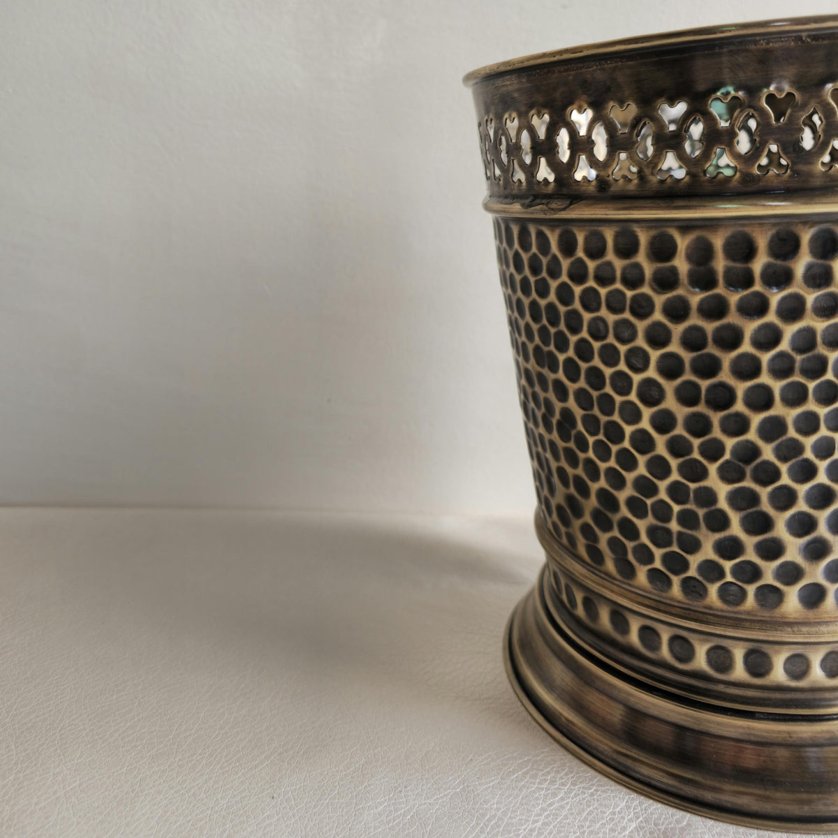 Antique Moroccan Waste Bin
