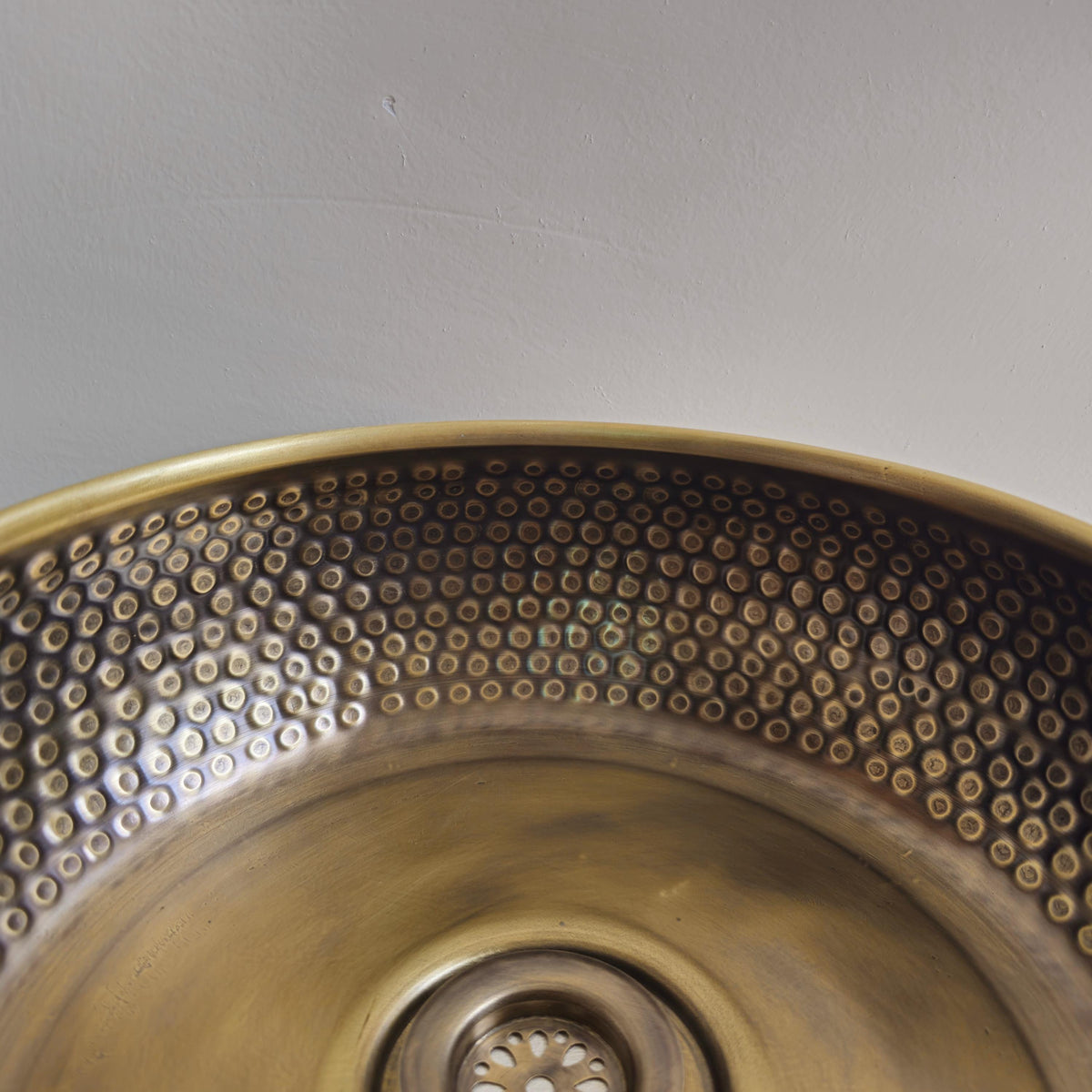 Hand Hammered Brass Vessel Sink