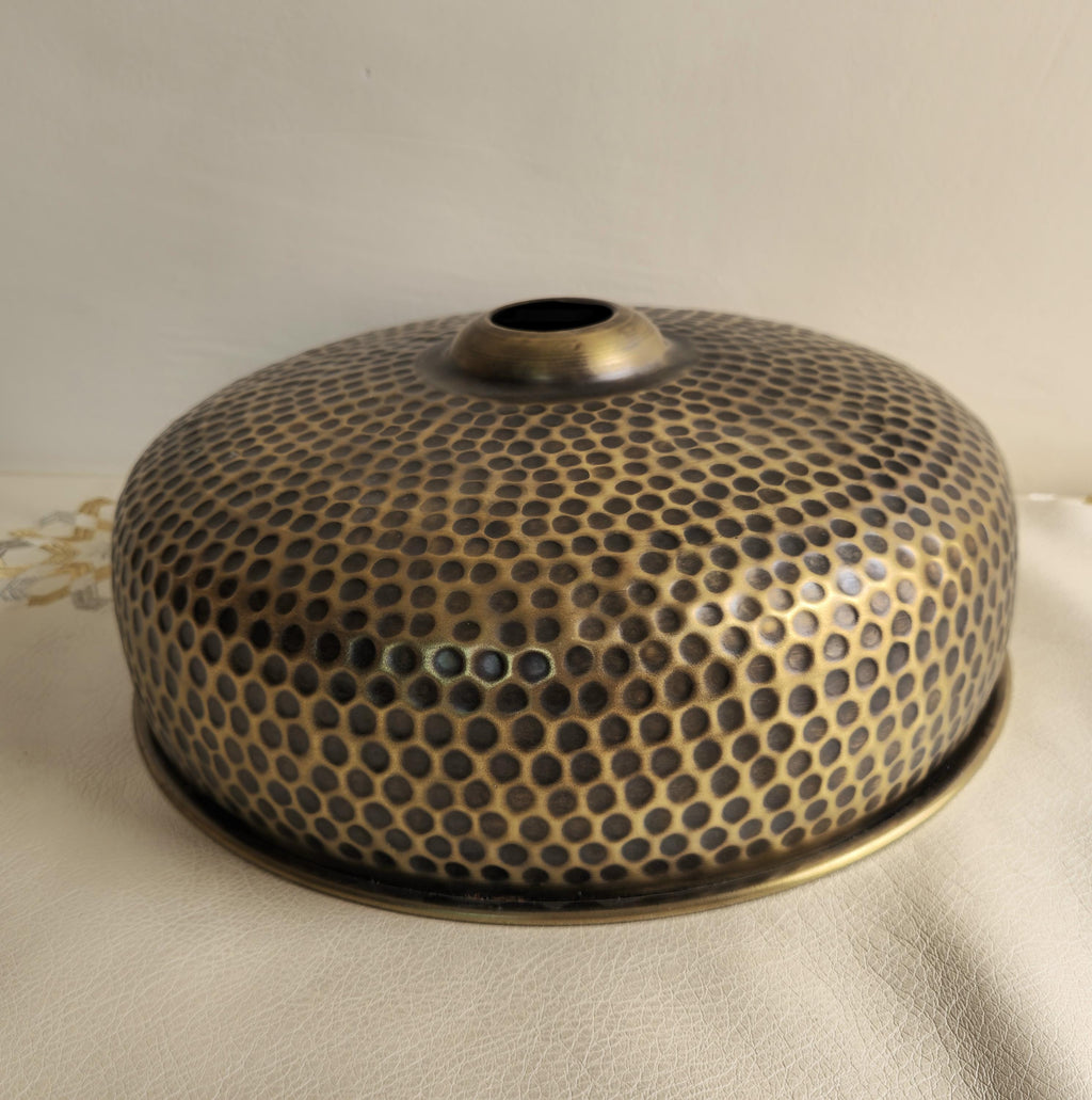 Hand Hammered Antique Brass Vessel Sink