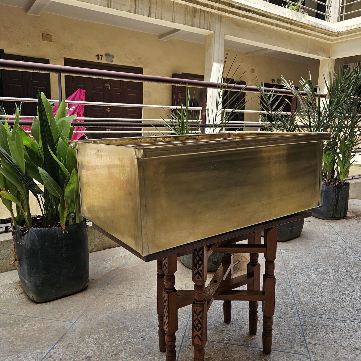 Solid Unlacquered Brass Undermount Sink