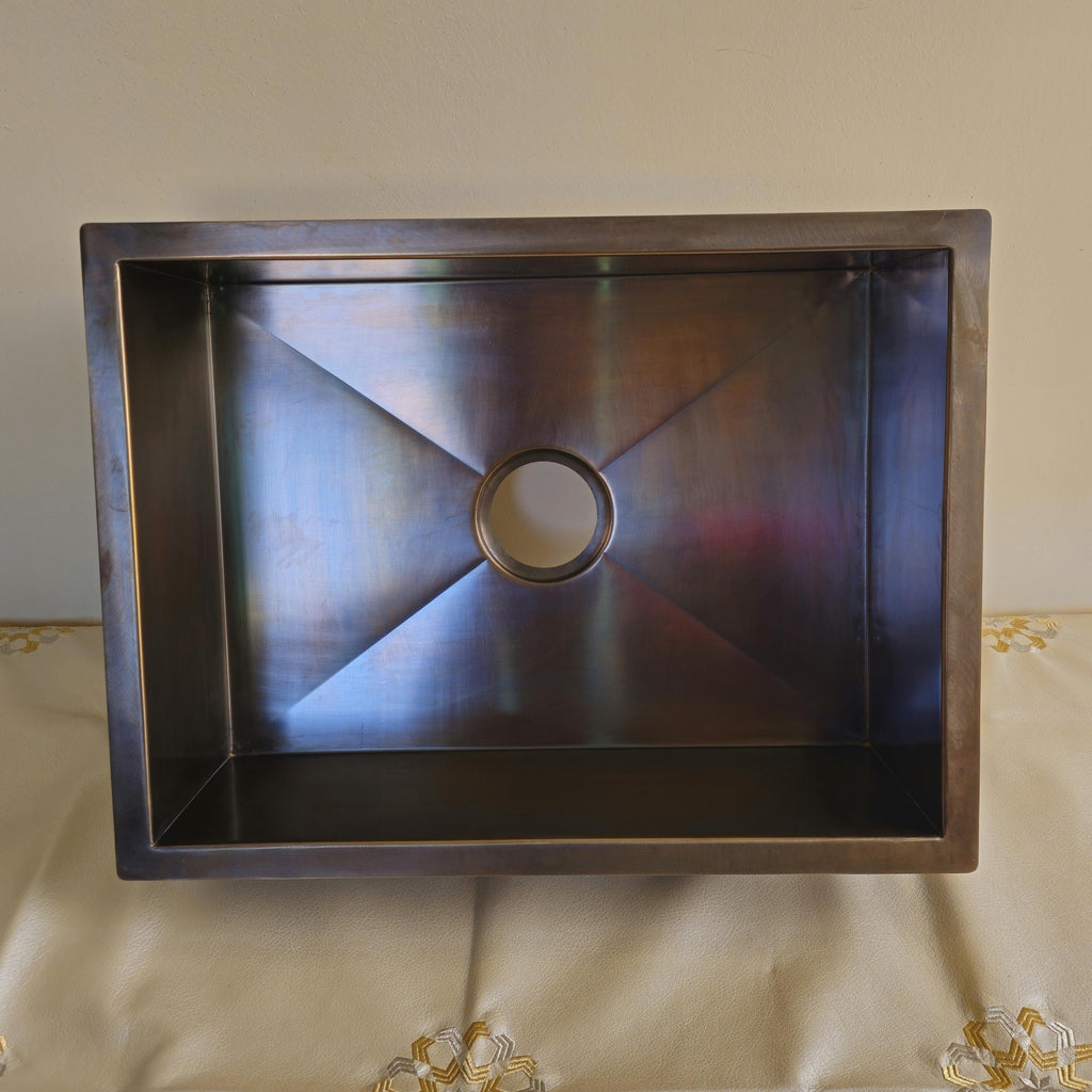 Handmade Solid Brass Undermount Kitchen Sink