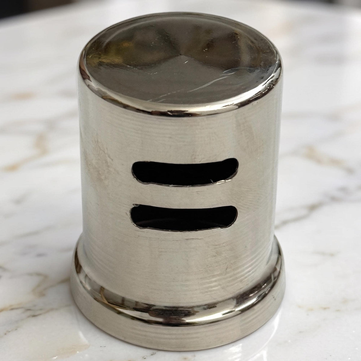 Polished Nickel Dishwasher Air Gap Cover