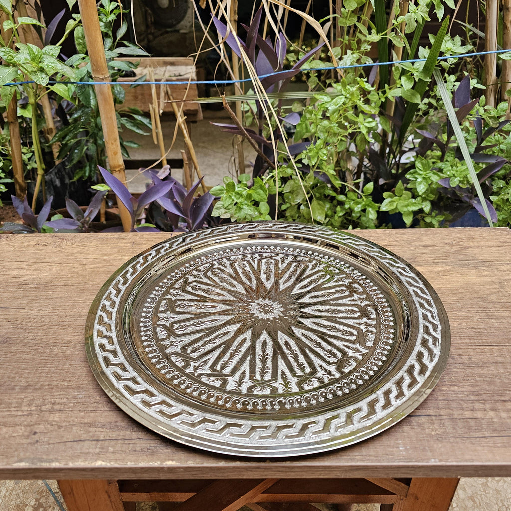 Moroccan Brass Tray