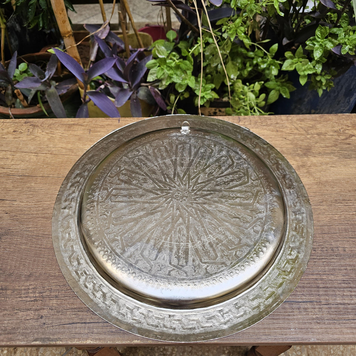 Moroccan Brass Tray