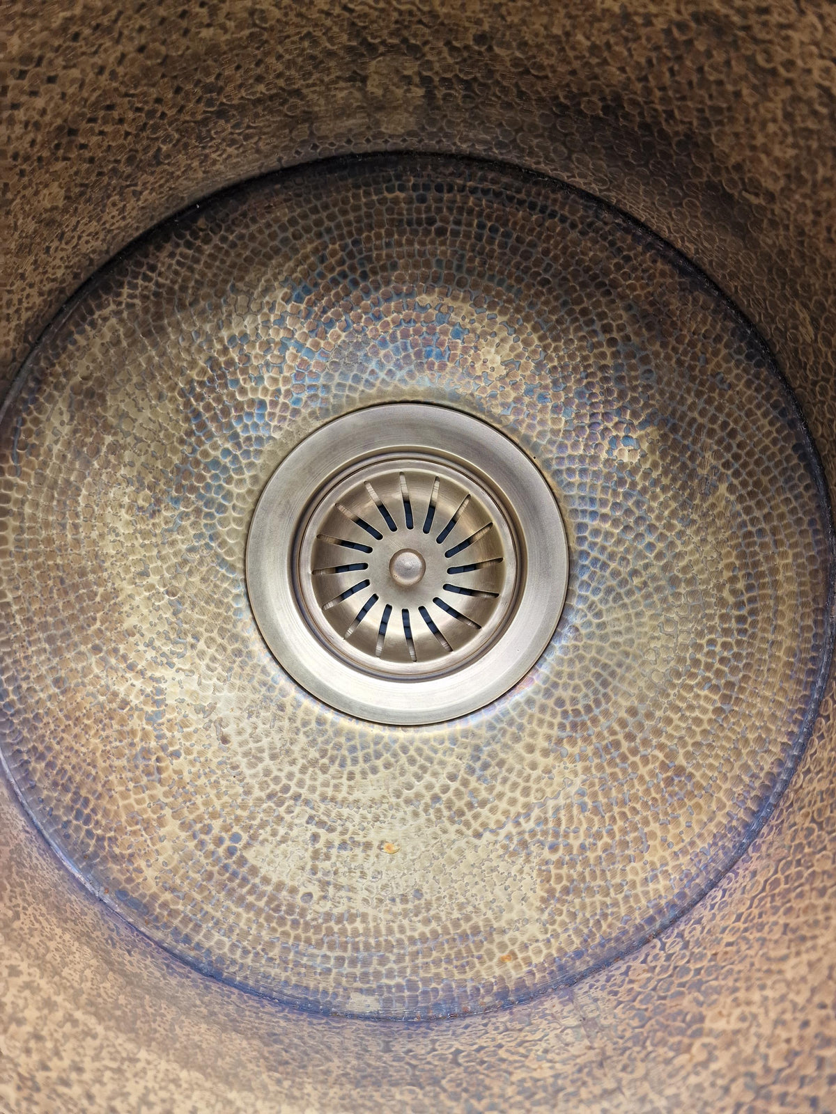 Handmade Aged Brass Bar Sink