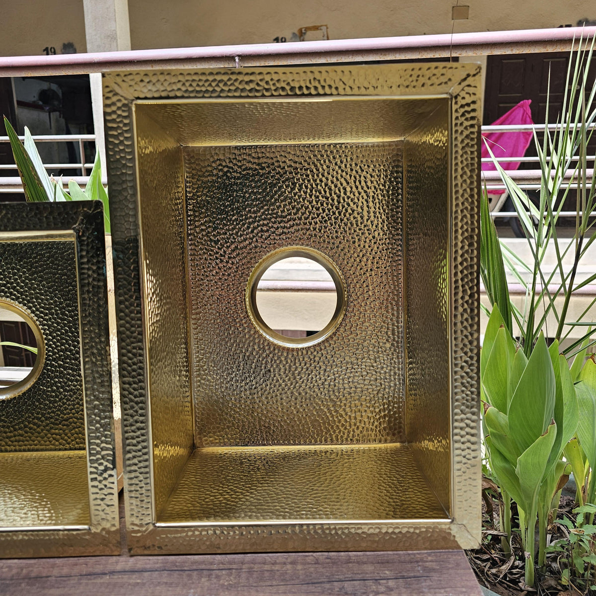 Brass Undermount Kitchen Sink