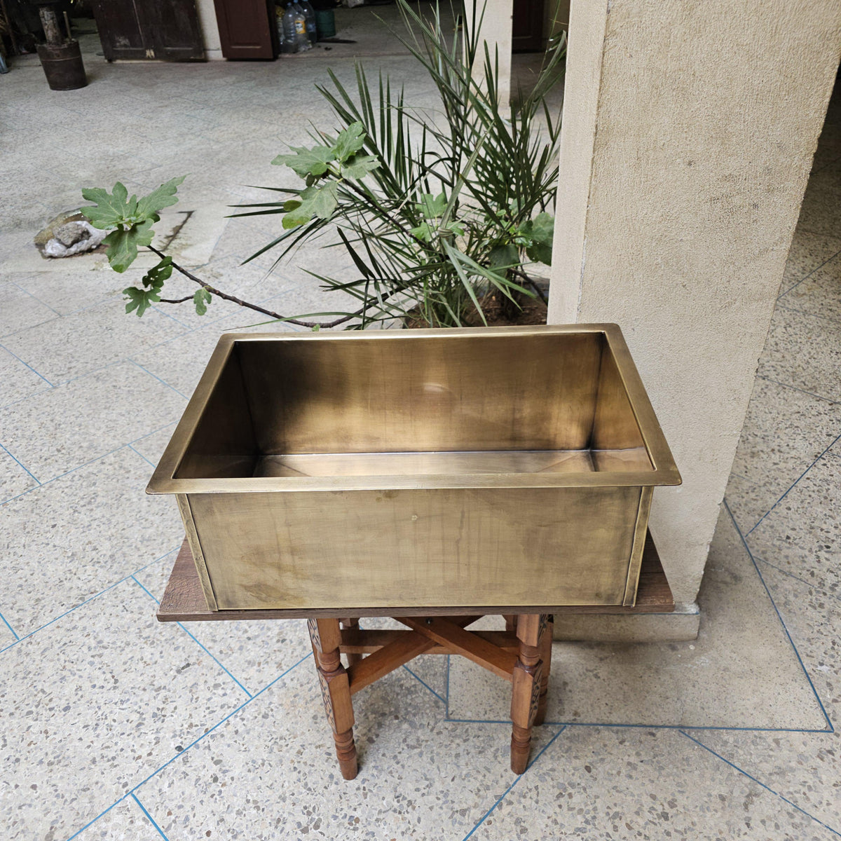 Brass Undermount Kitchen Sink
