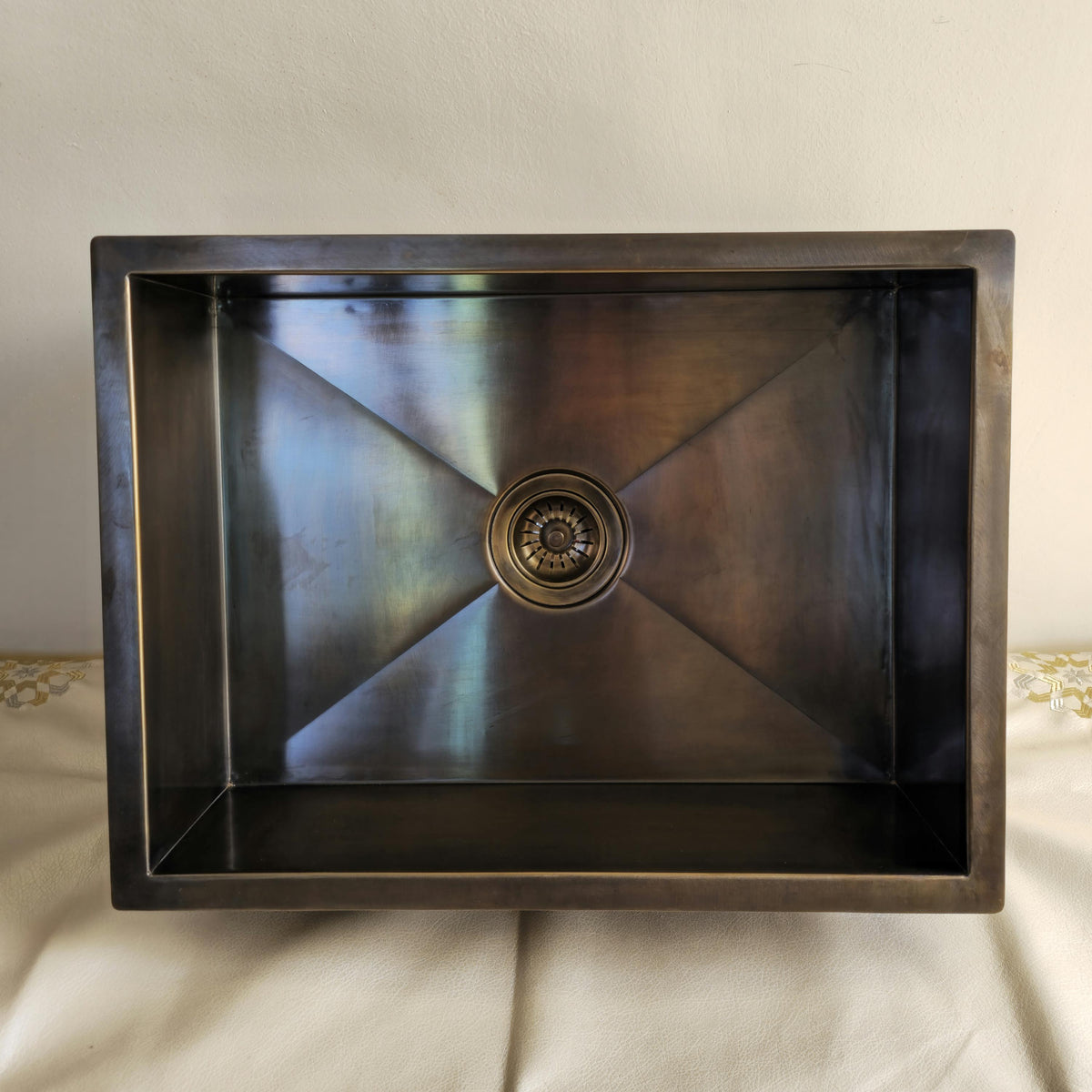 Handmade Solid Brass Undermount Kitchen Sink
