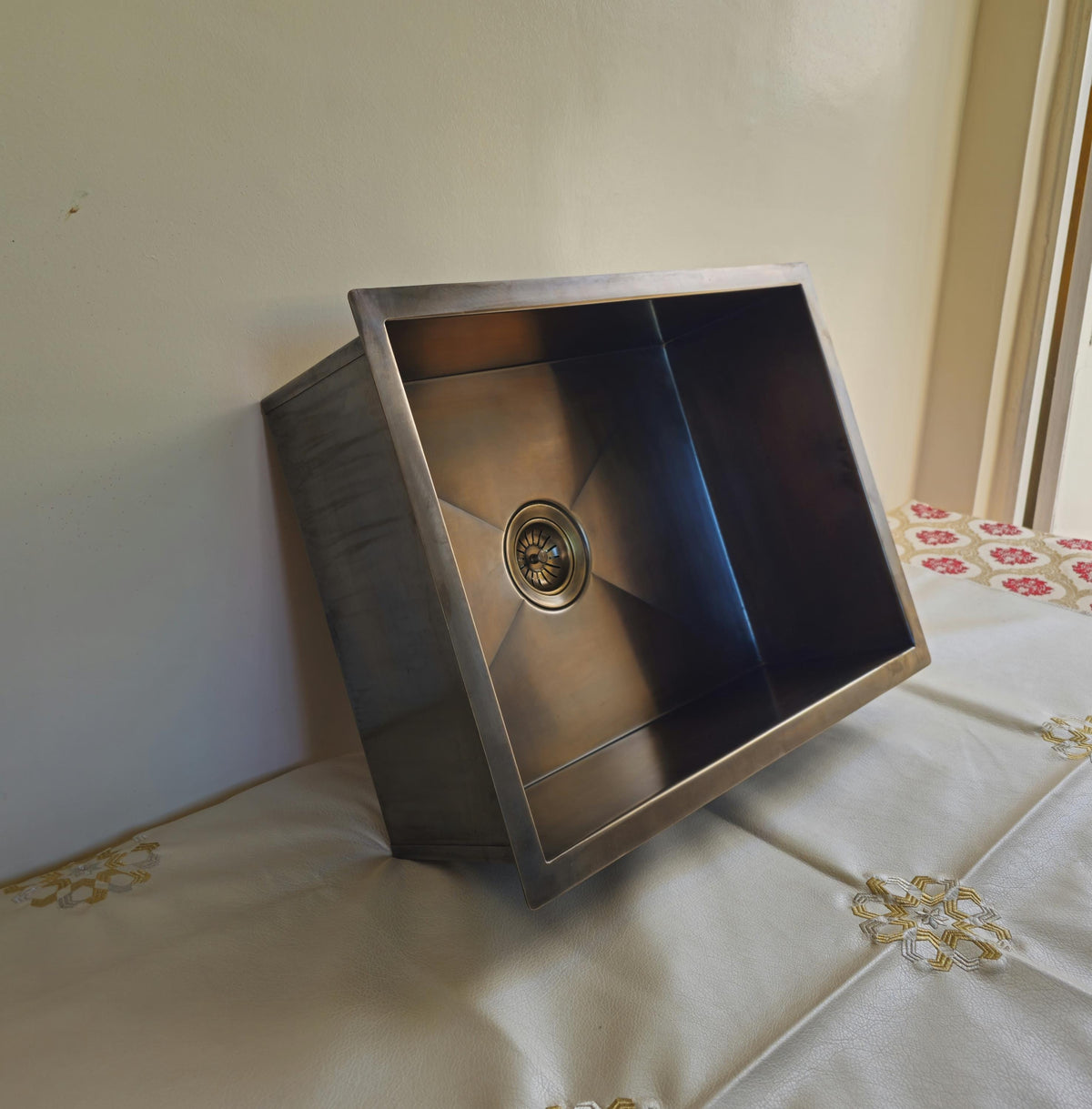 Handmade Solid Brass Undermount Kitchen Sink