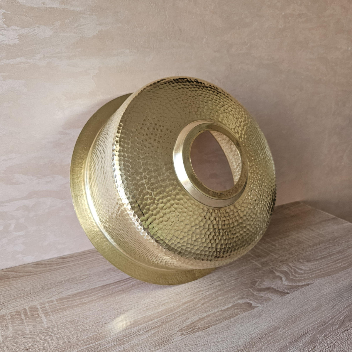 Hand Hammered Brass Vessel Sink