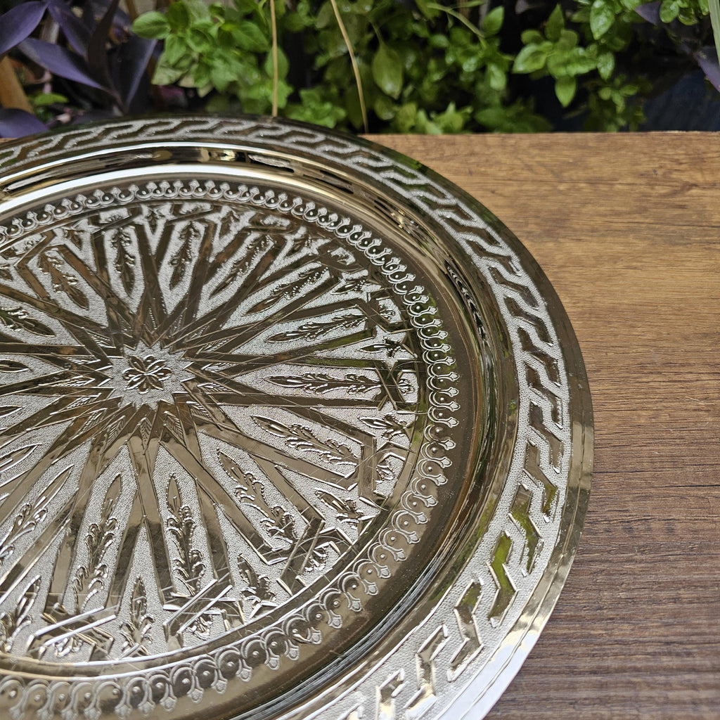 Moroccan Brass Tray