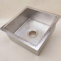 Handcrafted Solid Brass Square Sink – Hand-Hammered Moroccan Bathroom Vessel Basin