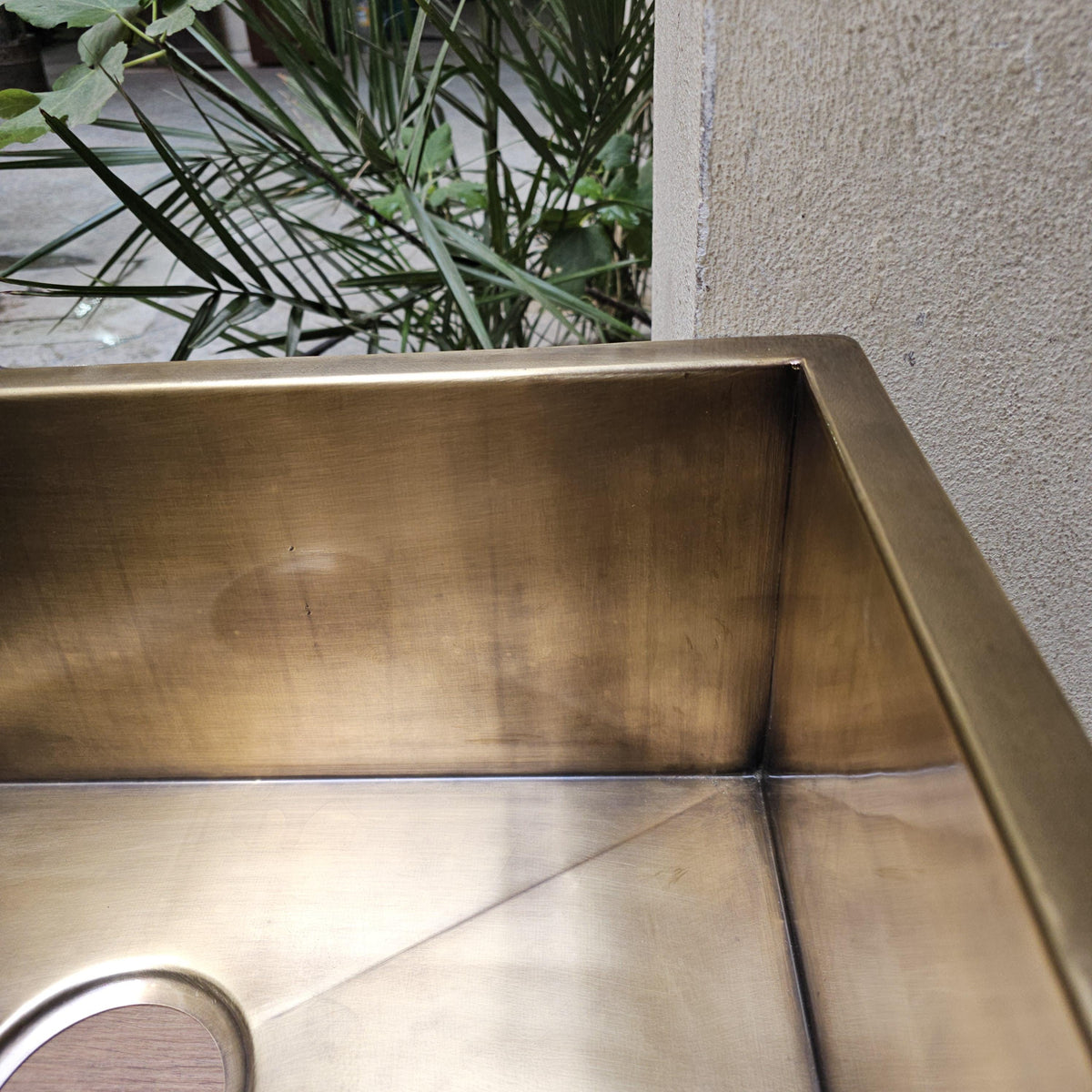 Handmade Brass Kitchen Sink