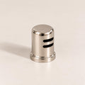 Brushed Nickel Air Gap Cap, Nickel Sink Air Gap Cover, Kitchen Sink Accessory, Brass Hardware