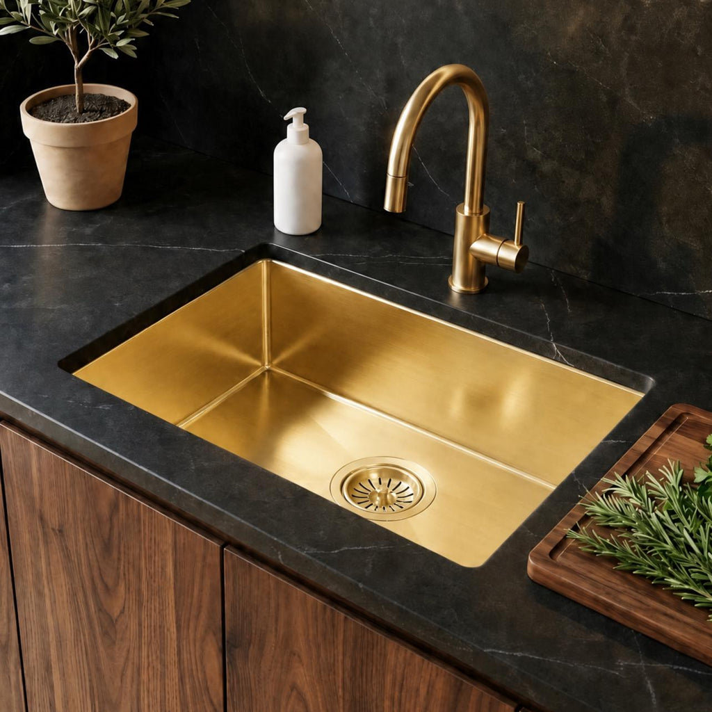 Handmade Brass Undermount Sink
