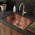 Handmade Solid Copper Kitchen Sink