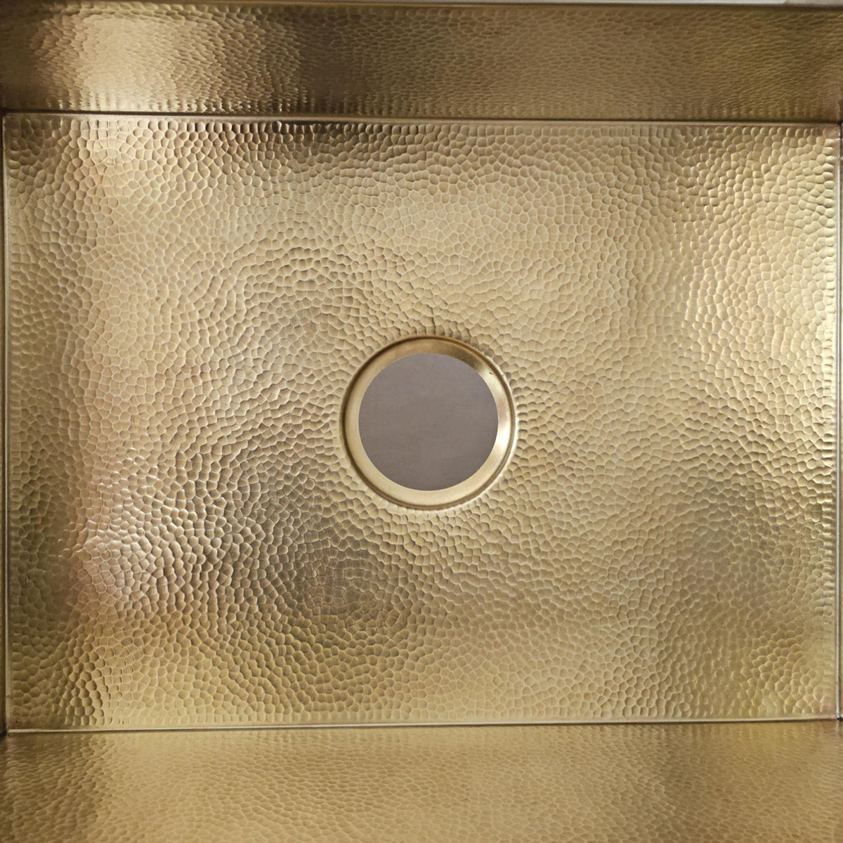 Handmade Hammered Brass Sink