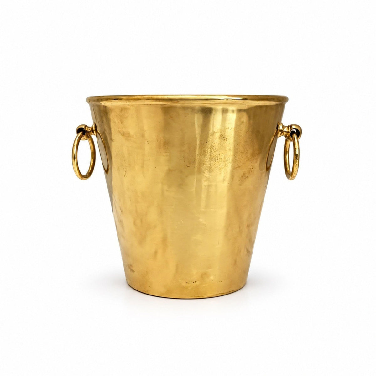 Unlacquered Brass Trash Can, Moroccan Brass Waste Bin, Solid Brass Bathroom Bin, Handmade Metal Garbage Can, Vintage Hom