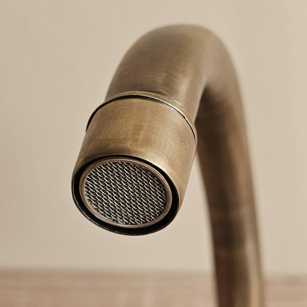 Antique Brass Bridge Faucet