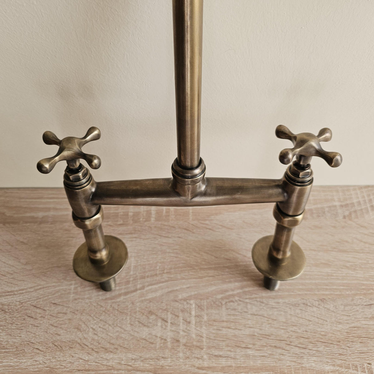 Antique Brass Bridge Faucet