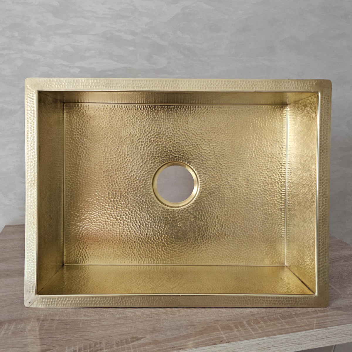 Handmade Hammered Brass Sink
