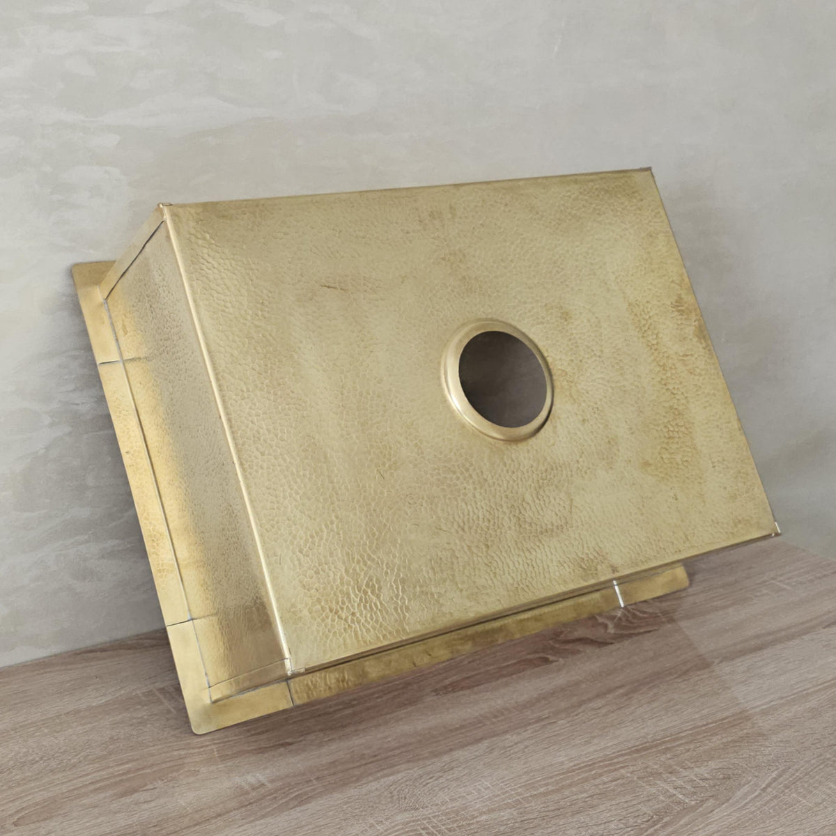 Handmade Hammered Brass Sink